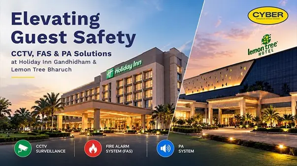 Customized ELV Solutions at Holiday Inn Gandhidham & Lemon Tree Bharuch