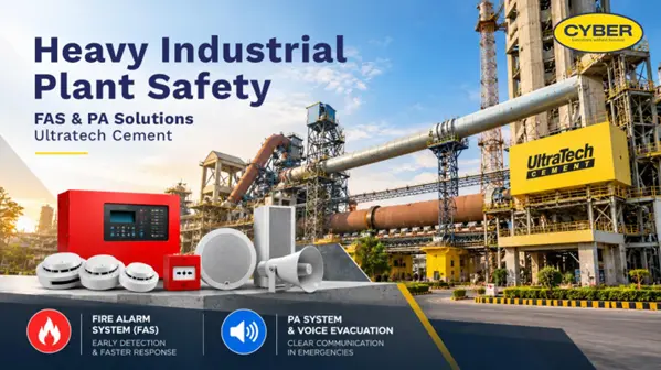 Heavy Industrial Plant Fire Alarm Protection Infrastructure Ultratech